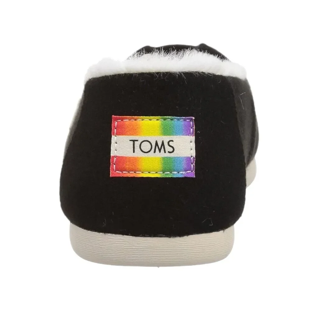 TOMS‎ Shoes Women Size 6.5 Alpagarta Faux Fur Lined Slip-On